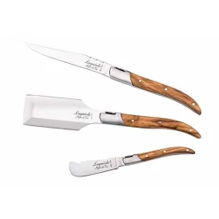 Style de Vie Luxury Line Charcuterieset 3pcs Olijf Hout