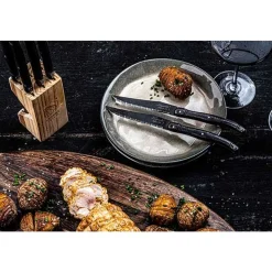 Style de Vie Premium Line Steakmes Set6 Black Stonewash