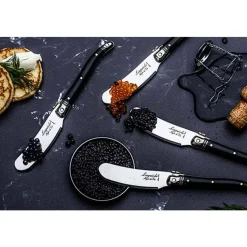 Style de Vie Premium Line Botermes Set4 Zwart