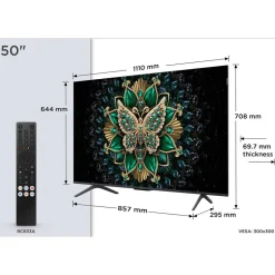 TCL QD Mini-LED 50C69K (2025) 50inch