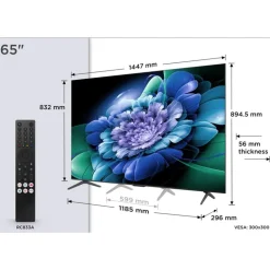 TCL QD-Mini LED 4K TV 65C69K (2025) - 65 inch