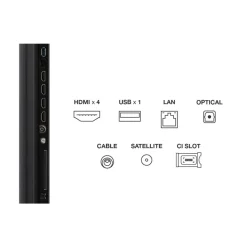 TCL QD-Mini LED 4K TV 55C69K (2025) - 55 inch