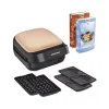 Tefal Snack Collection, Sandwich & Waffle Maker, 20 Available Plate Sets, Sweet & Savory Recipes