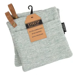 Tiseco HERCULES Pannenlap - SET/2 - 20x20 cm, groen