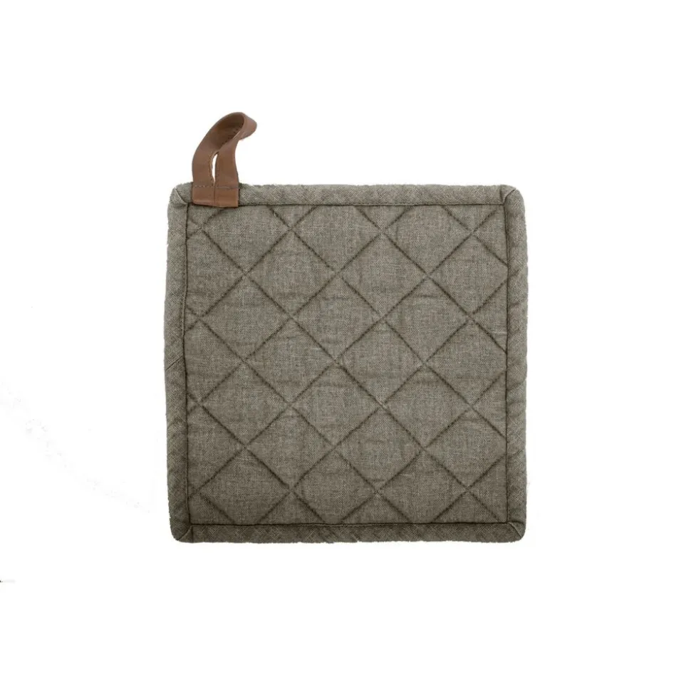 Tiseco MYRNA Pannenlap - SET/2 - 20x20 cm, olijfgroen