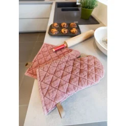 Tiseco MYRNA Pannenlap - SET/2 - 20x20 cm, rust