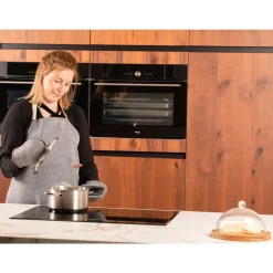 Tiseco SHERLOCK Schort FISHBONE - 68x85 cm, zwart