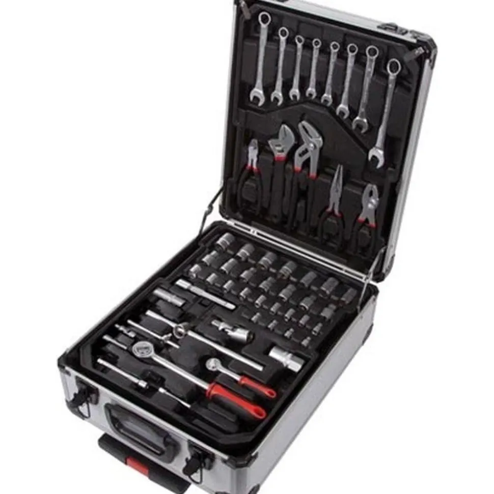 Toolland 260-delige aluminium Gereedschapskoffer