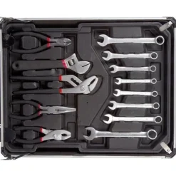 Toolland 260-delige aluminium Gereedschapskoffer