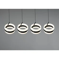 Trio Dios Hanglamp 4xLED 800lm mat zwart (331410432)