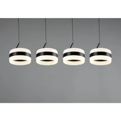 Trio Dios Hanglamp 4xLED 800lm mat zwart (331410432)
