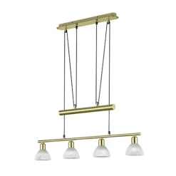 Trio LEVISTO - 371010408 incl.4x4,9W E14/470Lm/3000K