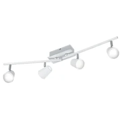 Trio NARCOS LED SPOT METAL MAT WIT 4X6W