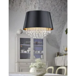 Trio PENDANT LORELEY 3XE14 PLASTIC TRANP.