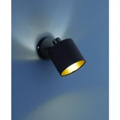 Trio RL TOMMY SPOT 1xE14 ZWART/GOUD