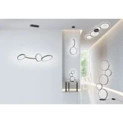 Trio RONDO incl. 1x SMD LED, 37W · 1x 3300lm, 3000K