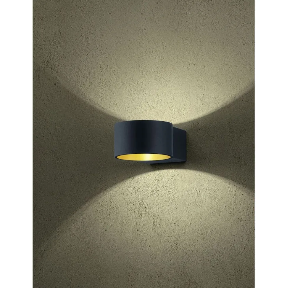 Trio WALL LAMP LACAPO 1XLED 3000K METAL BLACK