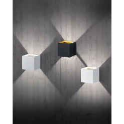 Trio WANDLAMP LOUIS INCL 1XLED METAAL WIT MAT