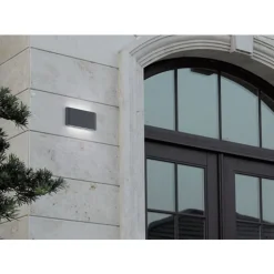 Trio WANDLAMP THAMES II 2XLED ALUM.ANTRACIET