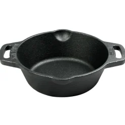 Valhal Outdoor Skillet gietijzer met handgrepen 15 cm