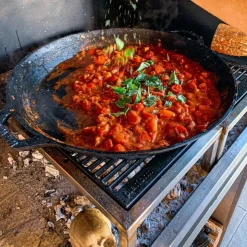 Valhal Outdoor Skillet gietijzer met handgrepen 50 cm