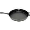 Valhal Outdoor Skillet koekenpan gietijzer met steel 30 cm