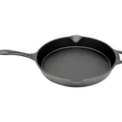 Valhal Outdoor Skillet koekenpan gietijzer met steel 30 cm