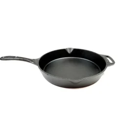 Valhal Outdoor Skillet koekenpan gietijzer met steel 25 cm