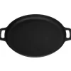 Valhal Outdoor Skillet plancha gietijzer met handgrepen 35 cm
