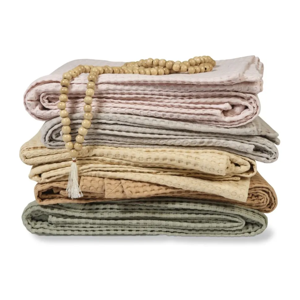 VanDyck Home Pique Bedsprei Beach 160x250cm