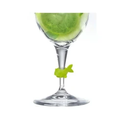 Vin Bouquet  Glasmarkeerders vis silicone 8 stuks