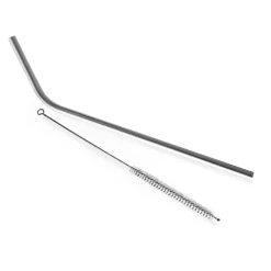 Vin Bouquet  Set van 4 rvs rietjes