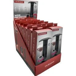 Vin Bouquet  Vacuumpomp manueel met 2 stoppen