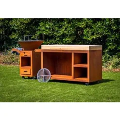 Virto Puro VP-BG2-A Houtgestookte Barbecue Cortenstaal 100x100