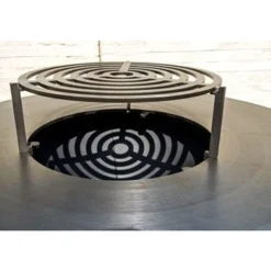 Virto Puro VP-BG1-A Houtgestookte Barbecue Gegalvaniseerd 100x100 Zwart