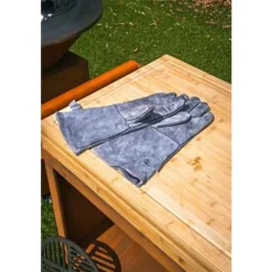 VP-BG4 Houtgestookte Barbecue Cortenstaal met werkblad 103x100