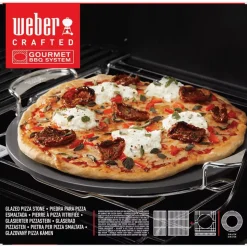 Weber CRAFTED Gourmet BBQ System Geglazuurde pizzasteen
