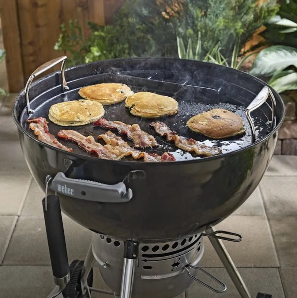 Weber Ronde bakplaatinzet Geschikt voor houtskoolbarbecues van 57 cm