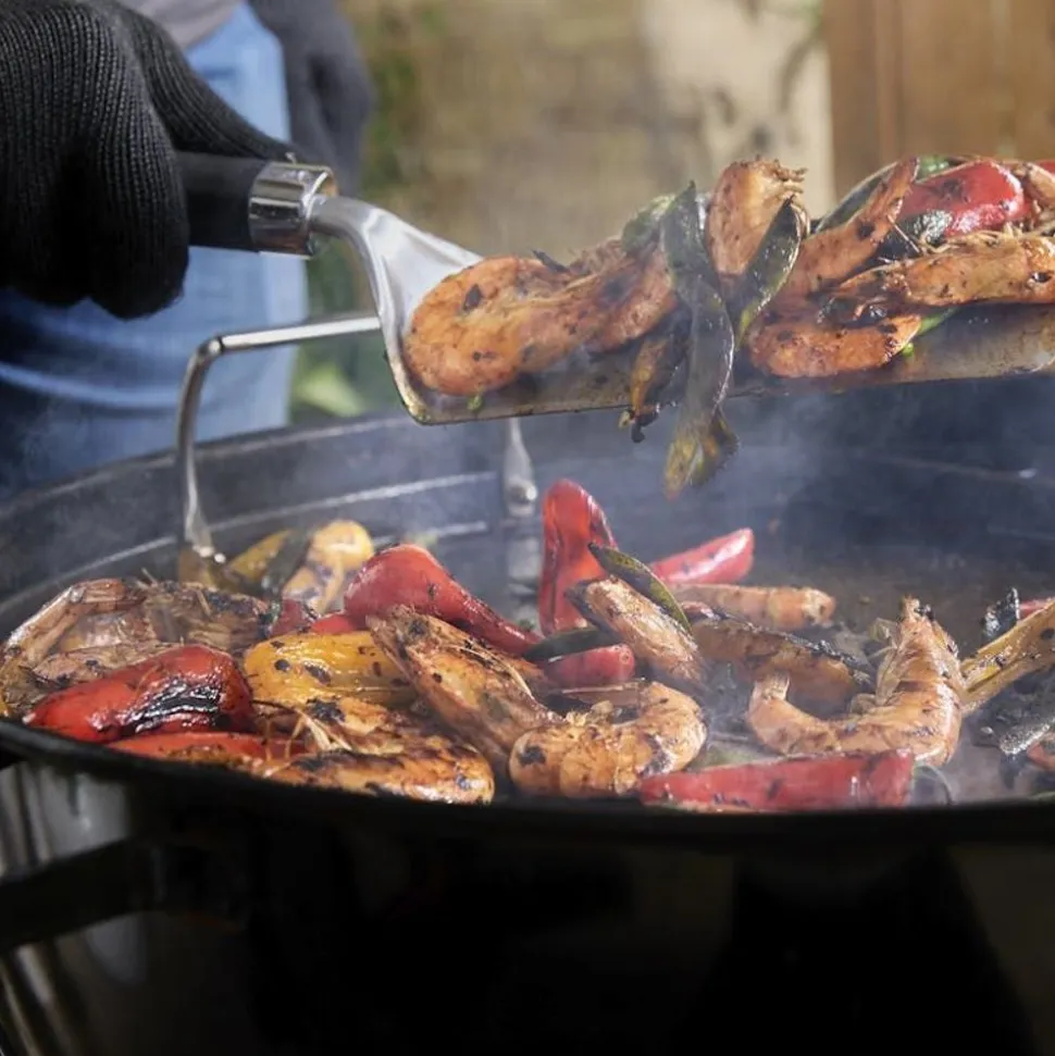 Weber Ronde bakplaatinzet Geschikt voor houtskoolbarbecues van 57 cm