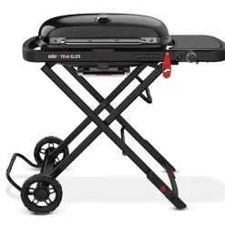 Weber Traveler-gasbarbecue Stealth-editie