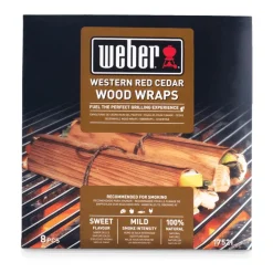 Weber Western Red Cedar Wood Wraps