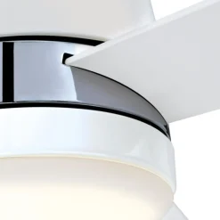 Westinghouse Tristan plafondventilator 132cm Wit/chroom