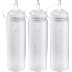 Westmark 3 Knijpflessen, 240 ml