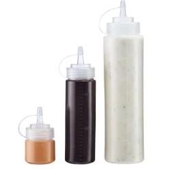 Westmark 3 Knijpflessen, 240 ml