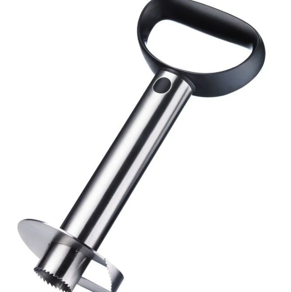 Westmark Ananassnijder uit rvs en kunststof zwart 8.5x10.5x24.5cm