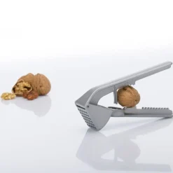 Westmark Extracta pers met ontpitter en notenkraker uit aluminium 16x5x3.3cm