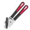 Westmark Gallant blikopener uit metaal en kunststof zwart en rood 20.8x6.5x5.3cm