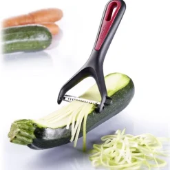 Westmark Gallant dunschiller julienne uit rvs en kunststof zwart en rood 15x6.9x1.8cm