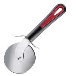 Westmark Gallant pizzames uit rvs en kunststof zwart en rood 20.5x8.1x2cm