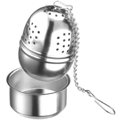 Westmark thee infuser met aflegschaaltje thee-ei uit rvs